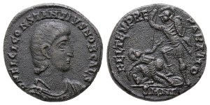 Constantius Gallus, Centenionalis struck under Constantius II, Nicomedia, c. 351-354; Æ (3,41 g; 18 mm)