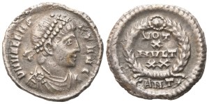 Valens (364-378), Siliqua, Antioch, 367-375; AR (2,64 g; 18,7 mm; 5 h)
