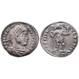 Valentinian I (364-375), Siliqua, Lugdunum, 364-367; AR (1,78 g; 18 mm; 12 h)
