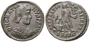 Gratian (367-383), Follis, Siscia, 378-383; Æ (4,40 g; 24,5 mm; 12 h)