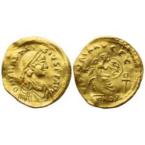 Anastasius (491-518), Semis; Constantinople mint; AV (2,16 g; 17,4 mm; 6 h)