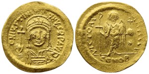 Justinian I (527-565), Solidus, Constantinople; AV (4,39 g; 19,7 mm; 6 h)