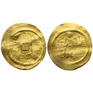Justinian I (527-565), Solidus; Constantinople mint; AV (4,45 g; 22,5 mm; 6 h)