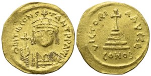 Tiberius II Constantine (578-582), Solidus, Constantinople; AV (4,40 g; 20,8 mm; 6 h)