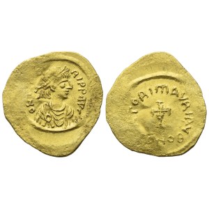 Maurice (582-602), Tremissis, Constantinople; AV (1,43 g; 17 mm; 6 h)