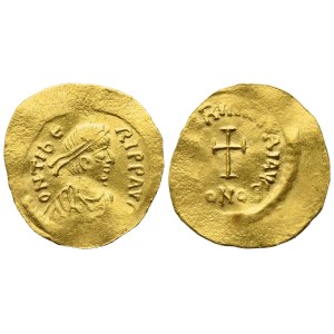 Maurice (582-602), Tremissis, Constantinople; AV (1,38 g; 15,7 mm; 6 h)