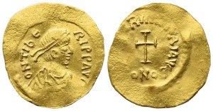 Maurice (582-602), Tremissis, Constantinople; AV (1,38 g; 15,7 mm; 6 h)