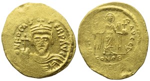 Phocas (602-610), Solidus, Constantinople; AV (4,48 g; 22 mm; 7 h)