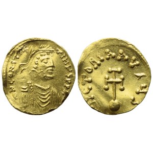 Constans II (641-668), Semissis, Constantinople, 641-666; AV (2,12 g; 17 mm; 6 h)