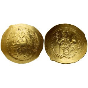 Constantine X, Ducas (1058-1067), Histamenon nomisma; Constantinople mint; AV (4,30 g; 25,3 mm; 6 h)