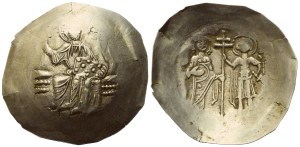 John II Comnenus (1118-1143); Aspron Trachy, Constantinople; EL (1,85 g; 27,5 mm; 6 h).