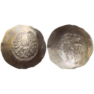 Manuel I Comnenus (1143-1180), Aspron Trachy, Constantinople; EL (4,07 g; 33 mm; 6 h)