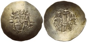 Manuel I Comnenus (1143-1180); Aspron Trachy; Constantinople mint. EL (1,96 g; 26 mm; 6 h).