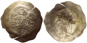 Manuel I Comnenus (1143-1180), Aspron Trachy, Constantinople; EL (3,99 g; 33,4 mm; 6 h)