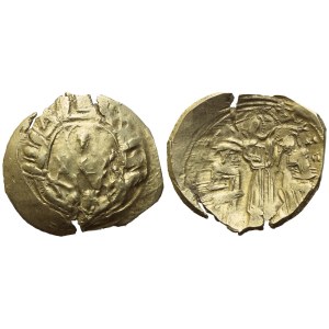 Andronicus II with Michael IX (1295-1320), Hyperpyron nomisma, Constantinople; AV (4 g; 22,6 mm)