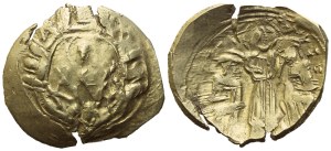 Andronicus II with Michael IX (1295-1320), Hyperpyron nomisma, Constantinople; AV (4 g; 22,6 mm)