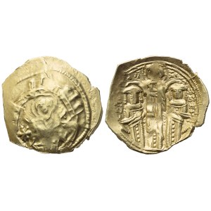 Andronicus II with Michael IX (1295-1320); Hyperpyron nomisma; Constantinople mint; AV (3,13 g; 23 mm)