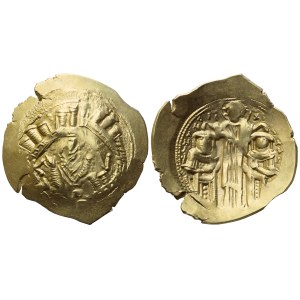 Andronicus II with Michael IX (1295-1320); Hyperpyron nomisma; Constantinople mint; AV (4,12 g; 25,3 mm)