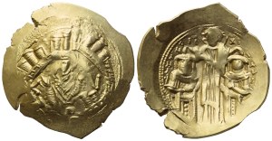 Andronicus II with Michael IX (1295-1320); Hyperpyron nomisma; Constantinople mint; AV (4,12 g; 25,3 mm)