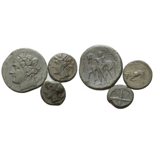 Lot of 3 Æ coins to be catalogued. Lot sold as is, no returns.