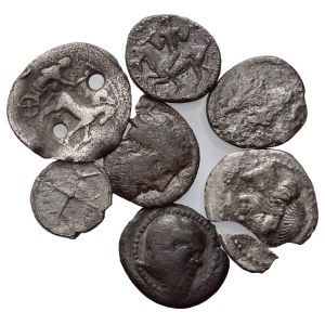 Lot of 7 AR coins to be catalogued. Lot sold as is, no returns.