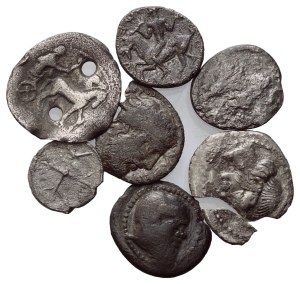 Lot of 7 AR coins to be catalogued. Lot sold as is, no returns.