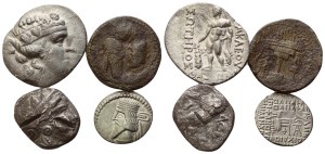 Lot of 4 coins to be catalogued. Lot to be sold as is, no returns.