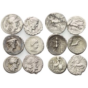 Lot of 6 AR coins to be catalogued. Lot sold as is, no returns.