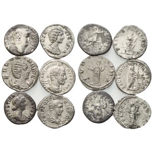 Lot of 6 AR coins to be catalogued. Lot to be sold as is, no returns.