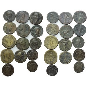 Lot of 14 Æ coins to be catalogued. Lot to be sold as is, no returns.