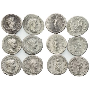 Lot of 6 AR coins to be catalogued. Lot sold as is, no returns.