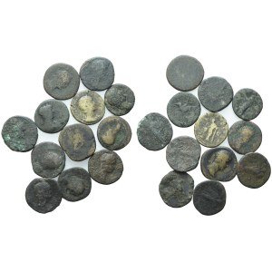 Lot of 12 Æ coins to be catalogued. Lot sold as is, no returns.