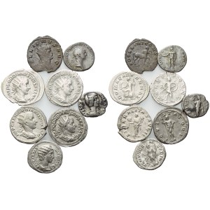 Lot of 8 coins to be catalogued. Lot sold as is, no returns.