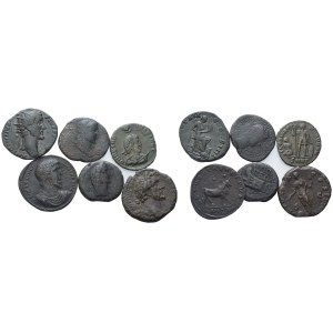 Lot of 5 Æ coins and 1 modern replica. Lot sold as is, no returns.