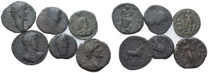 Lot of 5 Æ coins and 1 modern replica. Lot sold as is, no returns.