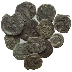 Lot of 10 Æ coins to be catalogued. Lot to be sold as is, no returns.