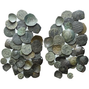 Lot of 41 Æ coins to be catalogued. Lot sold as is, no returns.