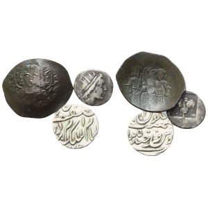 Lot of 3 AR and BI coins to be catalogued. Lot to be sold as is, no return
