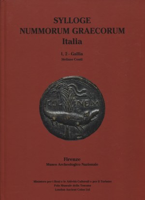 CONTI S. - Sylloge Nummorum Graecorum Italia. vol. I, 2 - Gallia. Florence, 2021. pp. 122, ill. in the text. ril ed. very good condition.