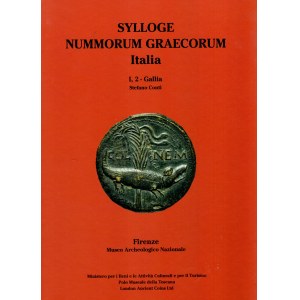 CONTI Stefano - Sylloge Nummorum Graecorum Italia I,2 -Gallia. Firenze, 2021. Pp.122, ill. a colori nel testo. legatura ed. ottimo stato