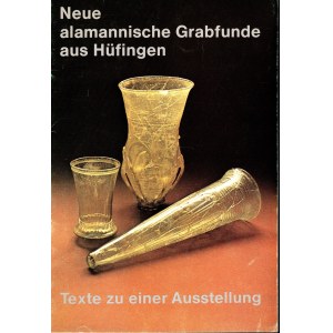FINGERLIN G. - Neue alamannische Grabfunde aus Hufingen . Freiburg, 1977. pp 55, illustrazioni nel testo a colori e b\n. rilegatura editoriale, ottimo stato.