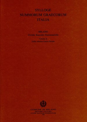 SYLLOGE NUMM. GRAECORUM ITALIA. Vismara N. C.R.N. Milano. Vol. I Hispania - Gallia anellenica. Milano, 1988. pp. 158, tavv. 52. rilegatura editoriale, ottimo stato, importante