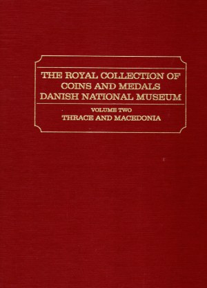SYLLOGE NUMMORUM GRAECORUM. The Royal collection of coins and medals Danish National Museum. Volume two. Thrace and Macedonia. West Milford, 1982. pp 3, tavv. 36 + 24. rilegatura editoriale, ottimo