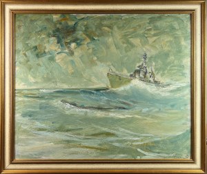 Zbigniew LITWIN (1914 - 2001), Ship at Sea