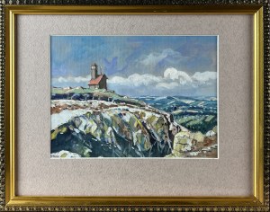 Tadeusz KUREK (1906 - 1974), Snowy Cauldrons in the Karkonosze Mountains