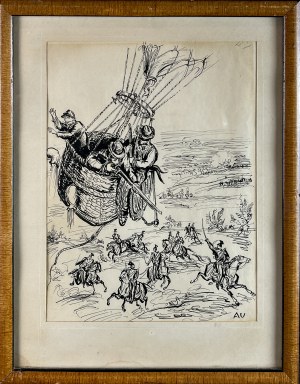 Antoni UNIECHOWSKI (1903 Vilnius - 1976 Warsaw), Balloon crew