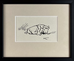 Karol KOSSAK (1896-1975 Ciechocinek), Bison