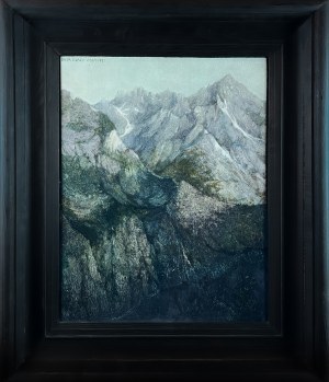 Jerzy DUDA-GRACZ (1941 Czestochowa - 2004 Lagow), Landscape with Ice - 1 (1982)
