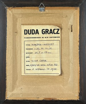Jerzy DUDA-GRACZ (1941 Częstochowa - 2004 Łagów), PORĄBKA - WIERZBY (1981).