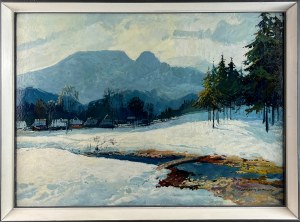 Leszek STAŃKO (1924 Sosnowiec - 2010 Katowice), View of Giewont.
